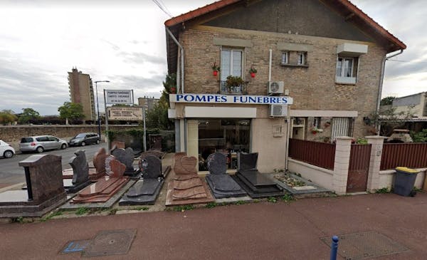 Photographie de la Pompes Funèbres Smeets-Ardange de Drancy