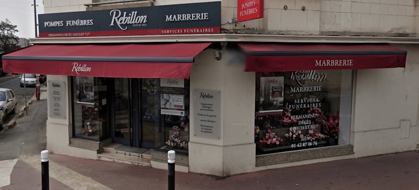 Photographie de la Pompes funèbres et Marbrerie Rebillon de Montreuil