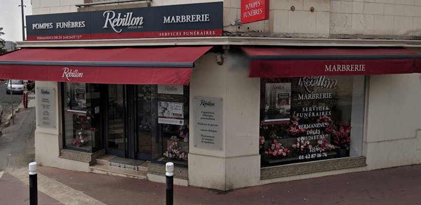Photographie de la Pompes funèbres et Marbrerie Rebillon de Montreuil