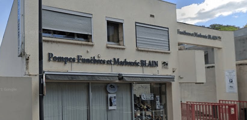 Photographie de la Pompes Funèbres et Marbrerie Blain