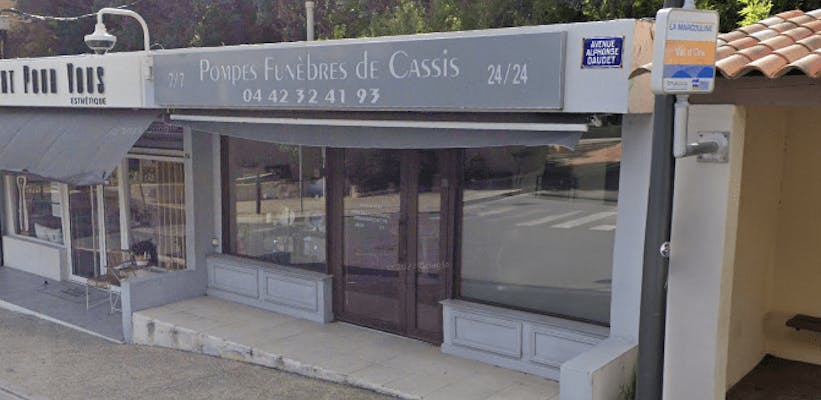 Photographie de Pompes Funèbres de Cassis