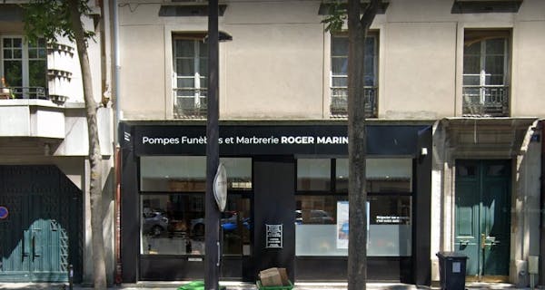 Photographie de Pompes Funèbres Marbrerie Roger Marin de Paris 20