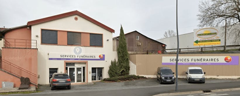 Photographie de la Pompes Funèbres Générales de Albi