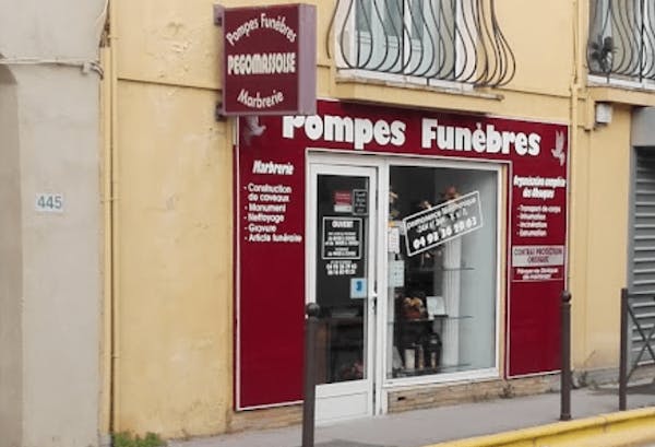Photographie de la Pompes Funèbres Pégomassoises de Pégomas