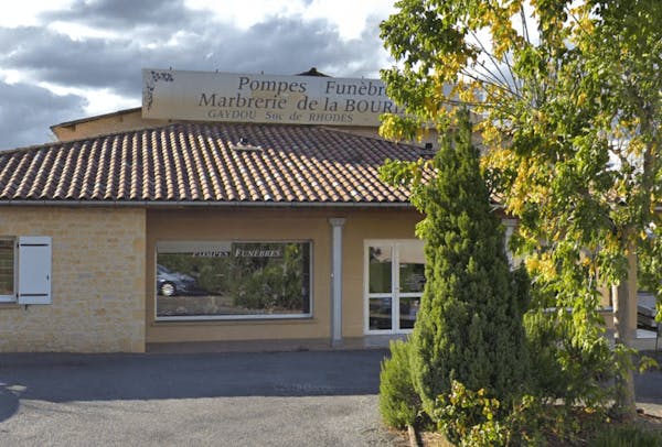 Photographie Pompes Funèbres de la BOURIANE Ets GAYDOU de Gourdon