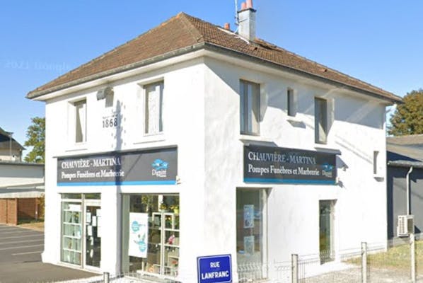 Pompes Funèbres Marbrerie Chauvière Martina de Caen
