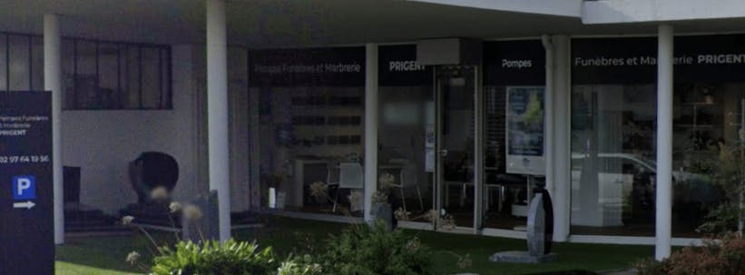 Photographie de la Pompes Funèbres et Marbrerie Prigent de Lorient

