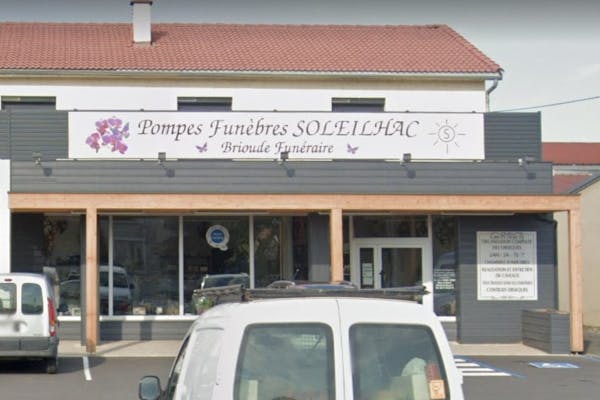 Photographie de la Pompes Funèbres Soleilhac de Brioude
