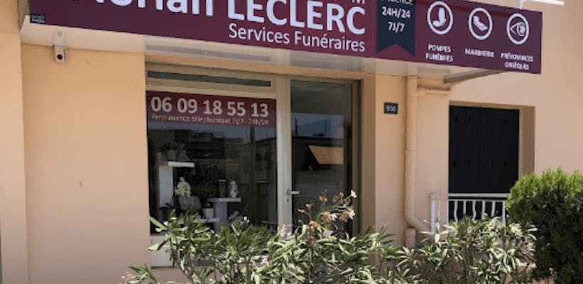 Photographie de la Pompes Funèbres Sublimatorium Florian Leclerc d'Antibes
