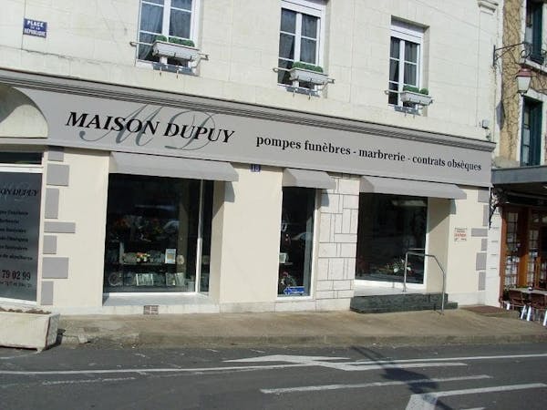 Photo de la Pompe Funèbre Pompes funèbres Maison Dupuy