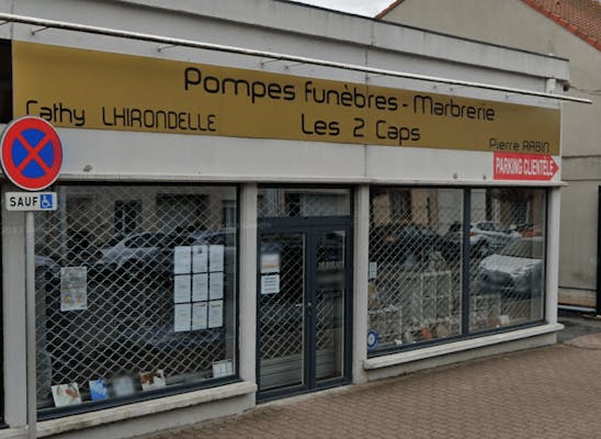 Photographie de la Pompes Funèbres et Marbrerie des 2 Caps de Calais