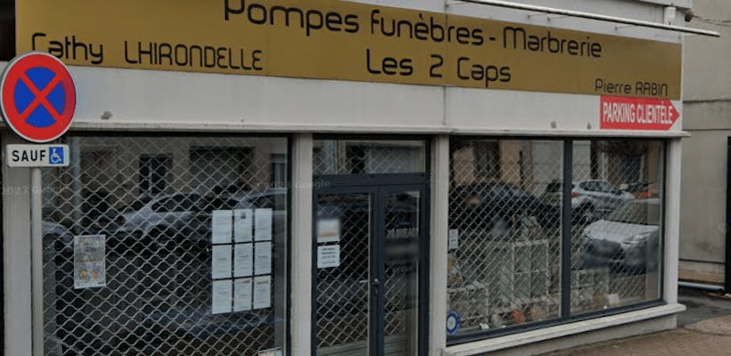 Photographie de la Pompes Funèbres et Marbrerie des 2 Caps de Calais