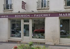 Devanture de Pompes Funèbres Bourson Pauchet