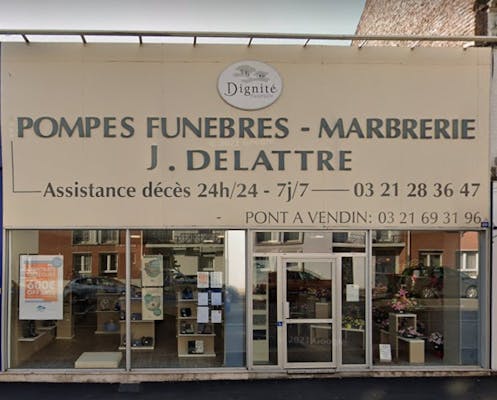 Pompes Funèbres et Marbrerie Delattre à Lens