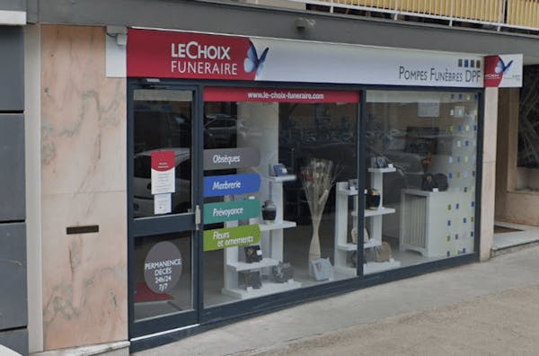 Photographie de la Pompes Funèbres Duriez de Cagnes-sur-Mer