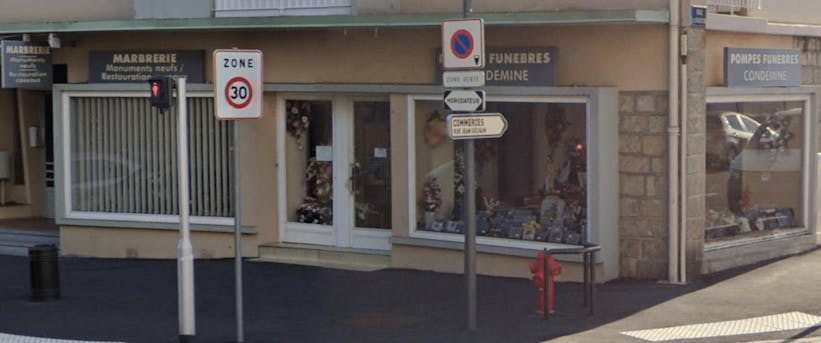 Photographie de la Pompes Funèbres Condemine