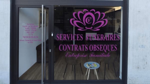 Photographie de la Camélia Funéraires de Nice