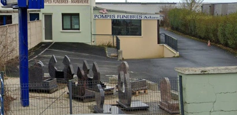 Photographie de Pompes Funèbres Marbrerie Adam de Caen