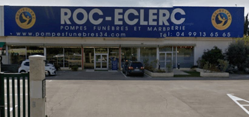 Photographie de la Pompes Funèbres Roc-Eclerc de la ville de Lattes