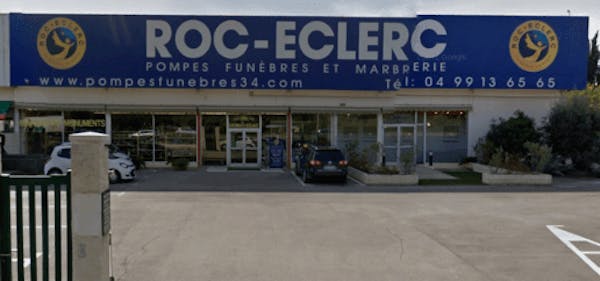 Photographie de la Pompes Funèbres Roc-Eclerc de la ville de Lattes