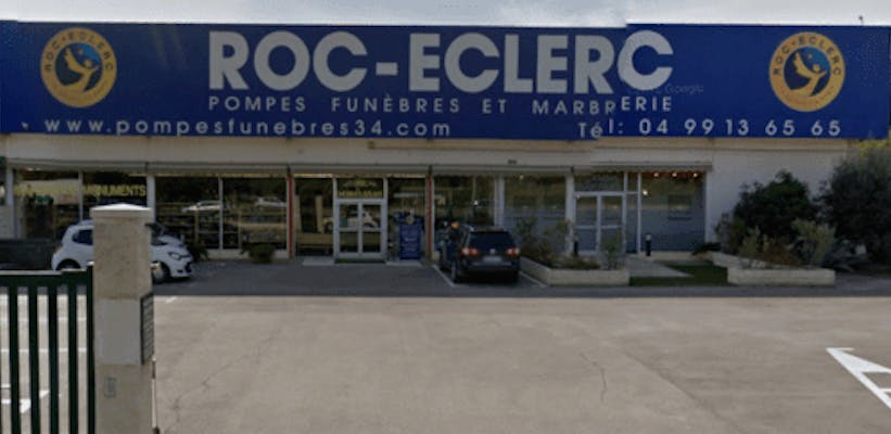 Photographie de la Pompes Funèbres Roc-Eclerc de la ville de Lattes