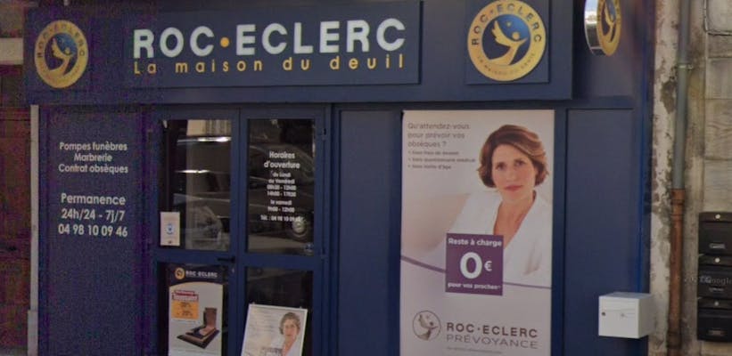 Photographie de la Pompes Funèbres Roc-Eclerc de Draguignan