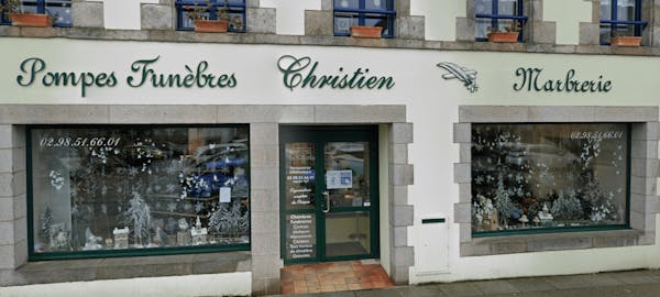 Photographie de la Pompes Funèbres Marbrerie Christien Fouesnant