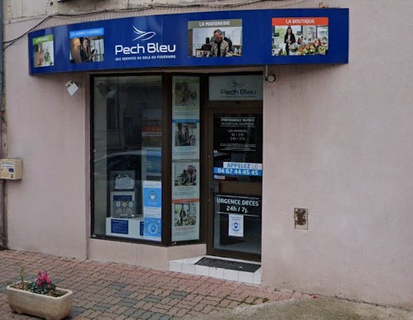 Photographie de la Pompes funèbres Pech Bleu de la ville de Saint-André-de-Sangonis