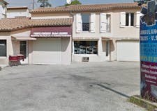Devanture de Pompes Funèbres LAGANIER