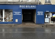 Devanture de Pompes Funèbres Roc-Eclerc