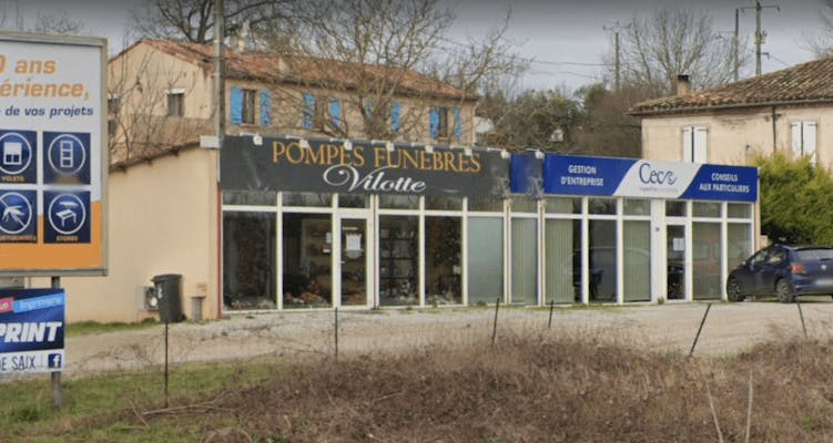 Photographie de Pompes Funèbres Vilotte et fils de Saïx