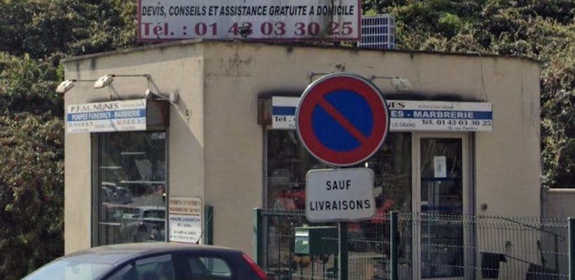 Photographie de Pompes Funèbres Marbrerie Nunes de Noisy-le-Grand