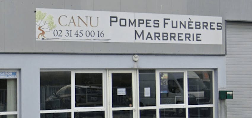 photo de l'agence Pompes Funèbres et Marbrerie Canu