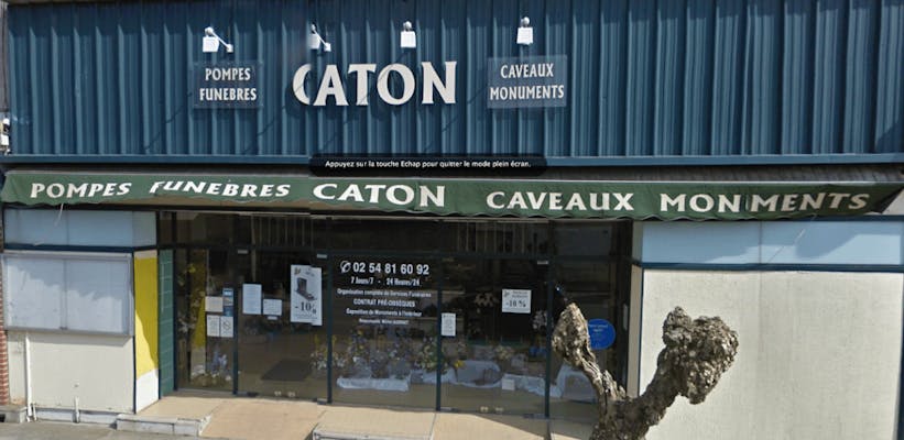 Photographie de la Pompes Funèbres Caton