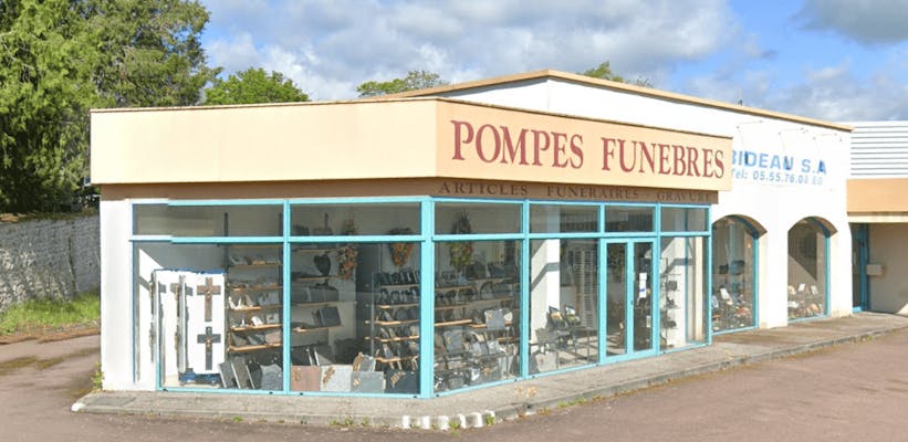 Photographie de la Pompes Funèbres Bideau de Bessines-sur-Gartempe
