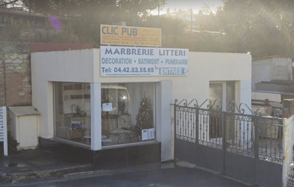 Photographie de la Marbrerie Daubinet-Litteri