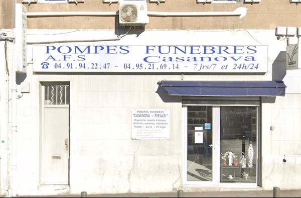 Photographie de la Pompes Funèbres Casanova