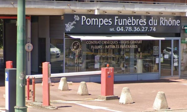 Photographie de la Pompes Funèbres du Rhône de Tassin-la-Demi-Lune