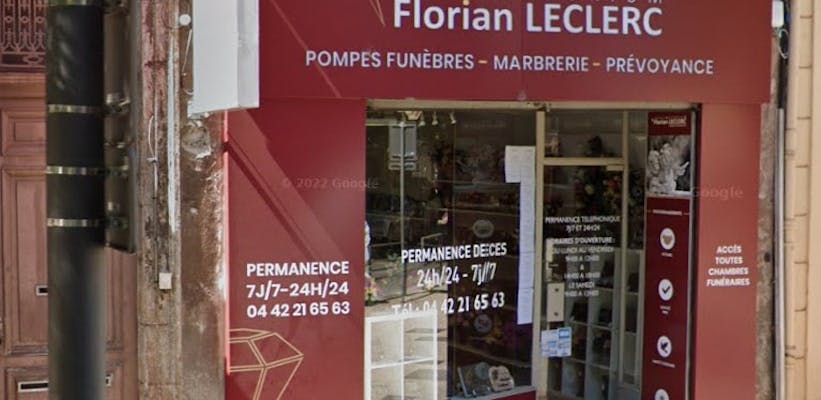 Photographie de la Pompes funèbres Sublimatorium FLorian Leclerc de Gardanne