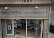 Devanture de Pompes Funèbres - Valée De Provence