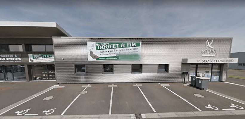 Photographie de la Marbrerie DOGUET et Fils