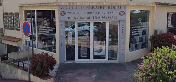 Photographie de l'Accueil Funéraire Robaut de Cannes