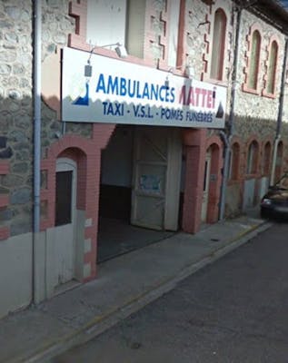 Photographie de la Pompes Funèbres Mattei de Prades
