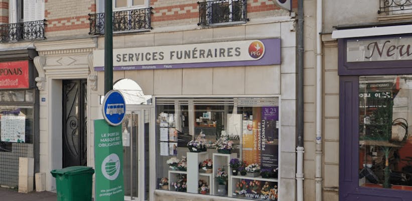 Photographie de Pompes Funèbres Générales sur Le Raincy