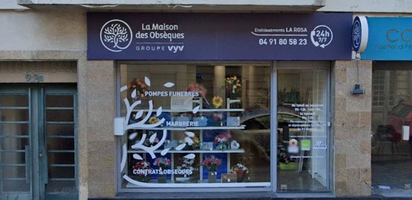 Photographie de Pompes funèbres La Maison des Obsèques Ets La Rosa de Marseille