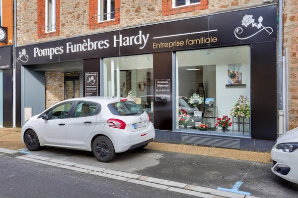 Photographie de la Pompes funèbres Hardy d'Avranches
