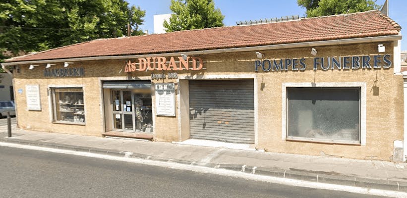 Photographie de la Pompes Funèbres Durand