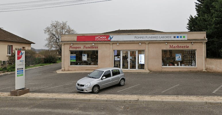 Photographie Pompes Funèbres Laborde de Villeneuve-sur-Lot