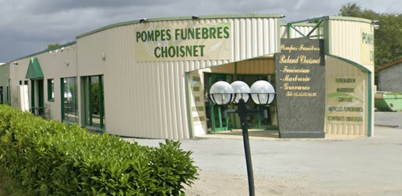 Photographie de la Pompes Funèbres Choisnet de Saint-Junien