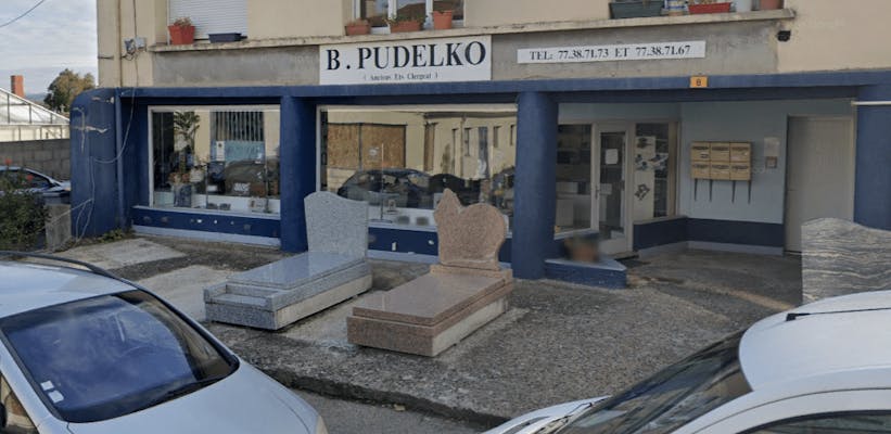 Photographie Marbrerie B. Pudelko de Saint-Étienne